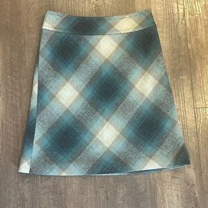 ANN Taylor Loft Knee Length Wool Blend Career Skirt Size 0